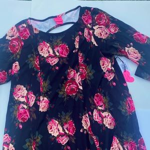 Torrid X Betsy Johnson Floral Skater Dress